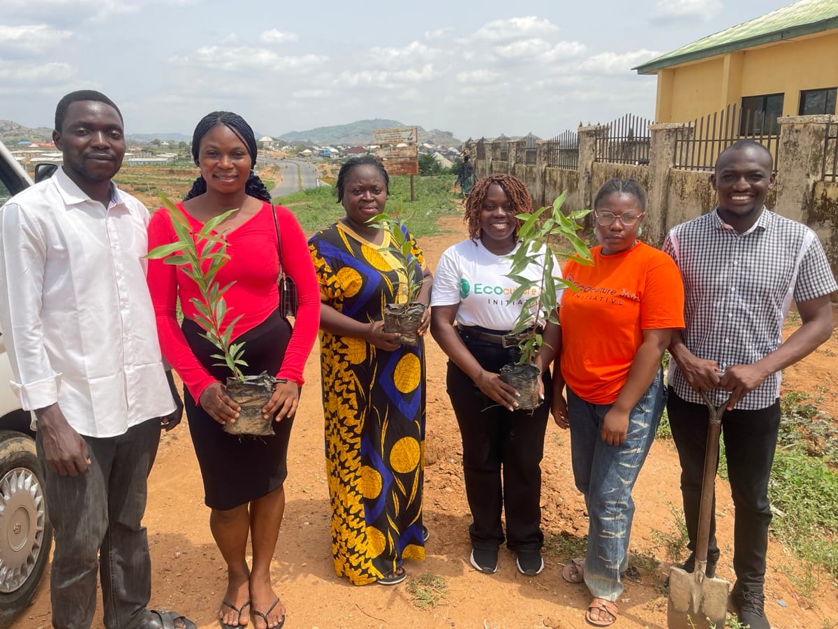 Youth-led community tree planting program